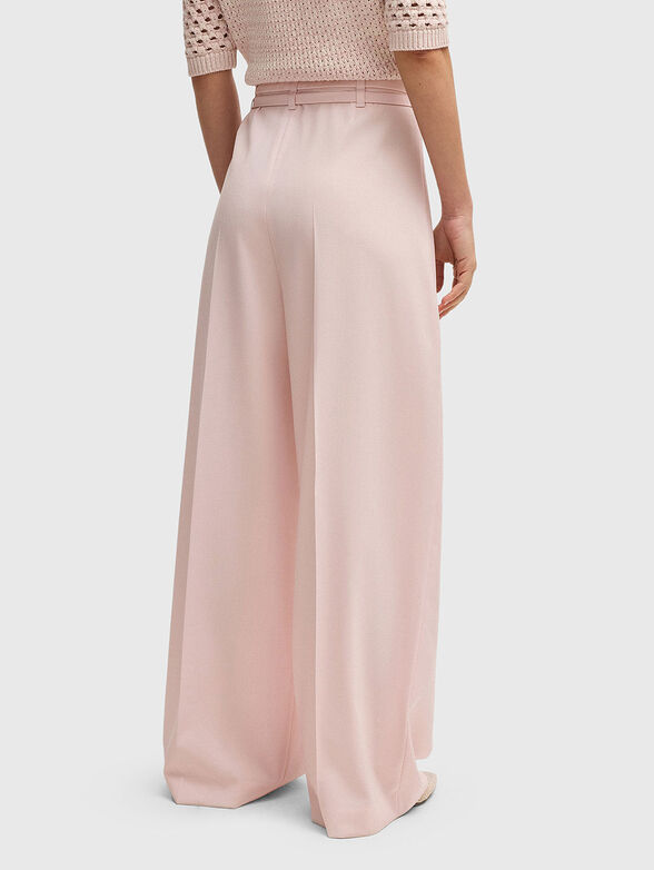 High waisted wool trousers - 2