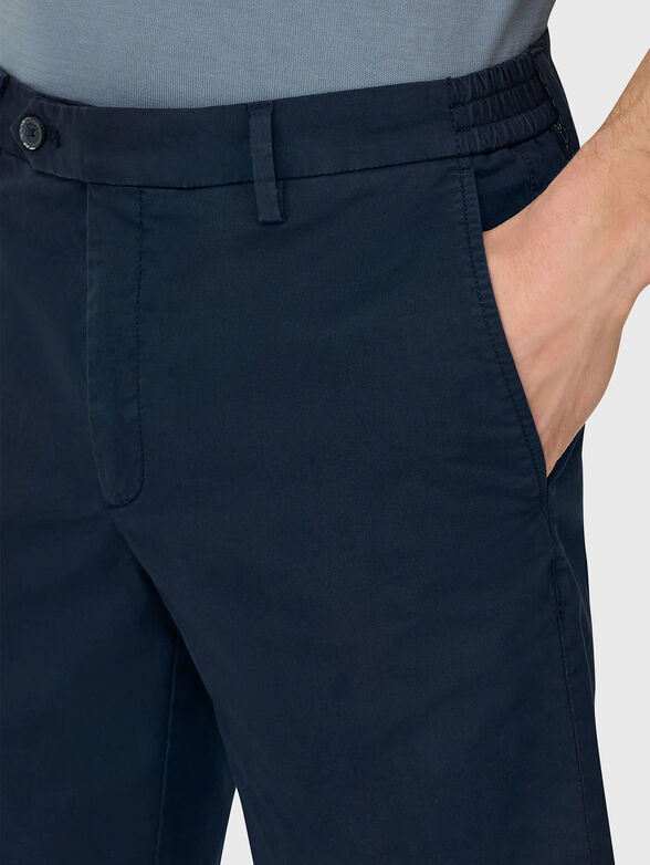 Cotton-blend shorts  - 3