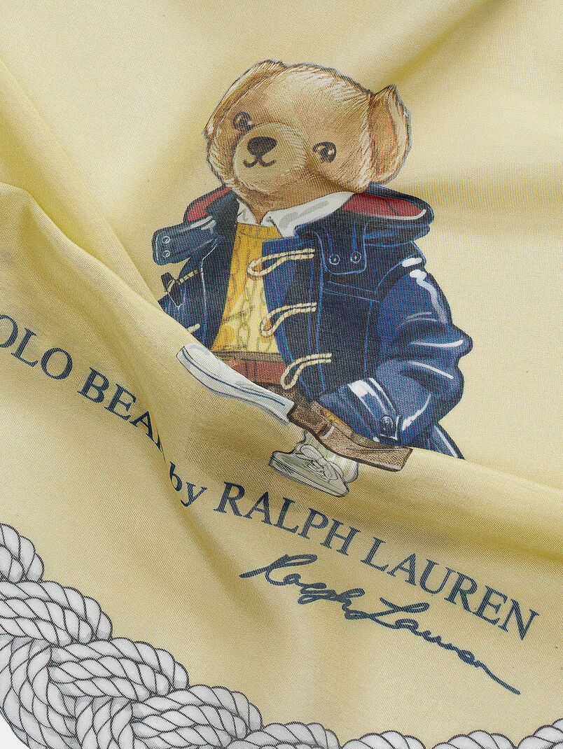 POLO BEAR cotton scarf - 3