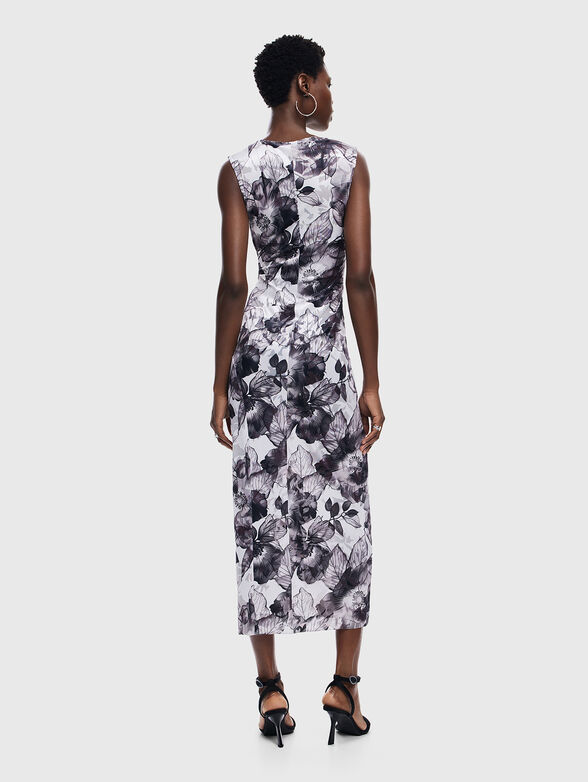 Floral midi dress - 2