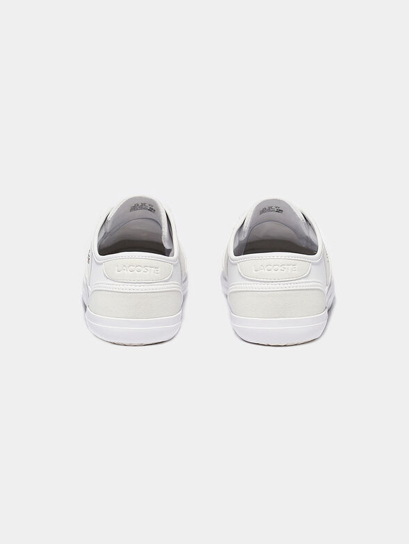 SIDELINE 1202 CUJ white sneakers - 4