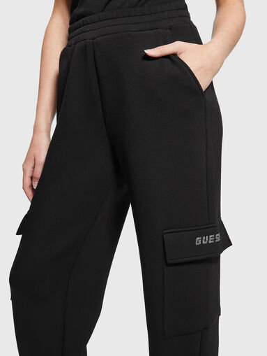 Beige sports pants - 4