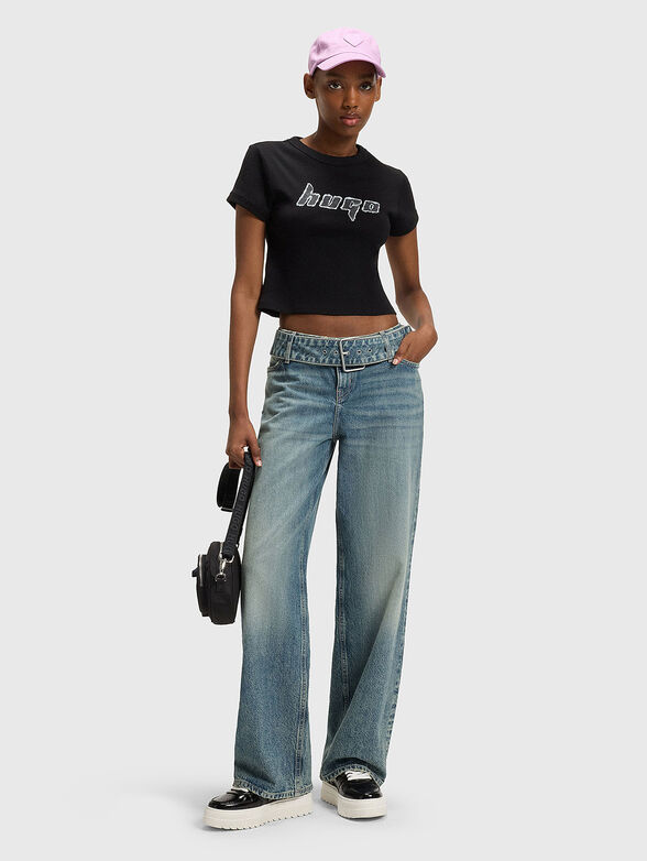 Jeans with worn effect - 4