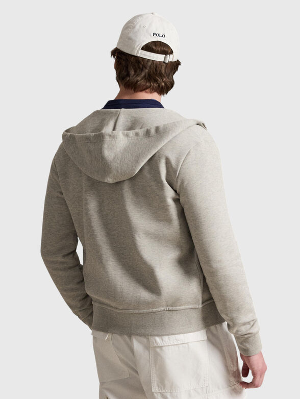 Cotton-blend sweatshirt - 3