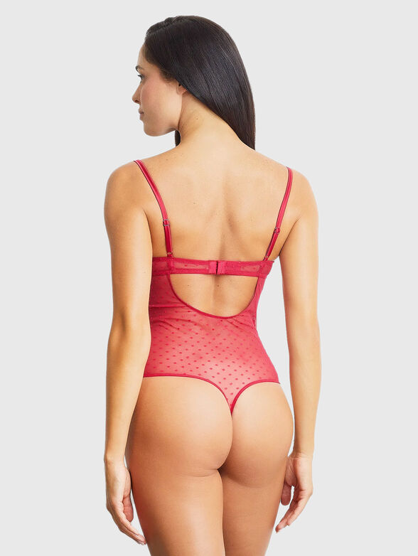 RED PASSION body with ribbons - 2