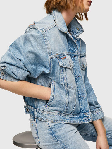 TURNER RAINBOW denim jacket - 5