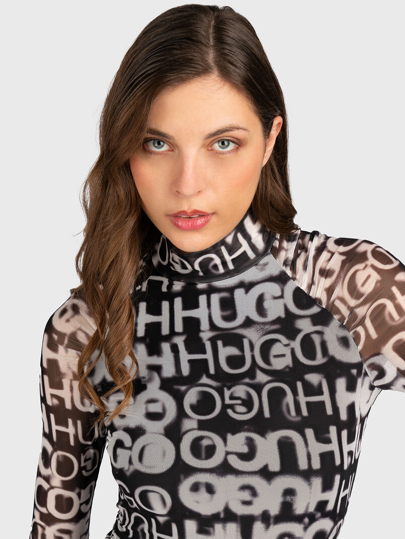 NORTENSIS tulle midi dress - 3