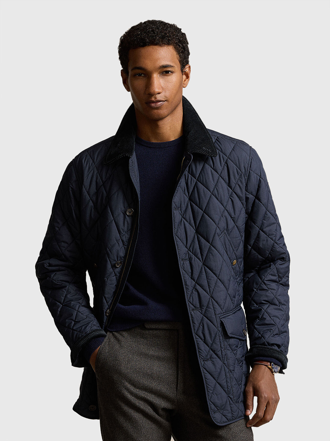 Polo Ralph Lauren Puffer Performance Jacket Coat Navy 2XLT 2X Tall