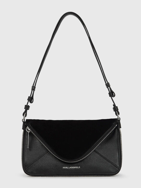 Small leather bag with logo - 1