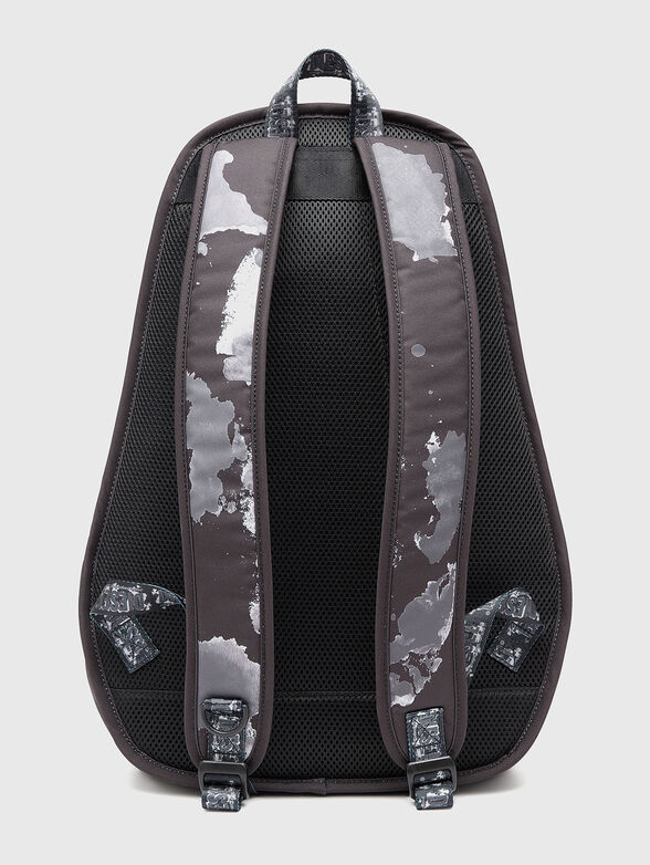 Backpack with art logo print  - 3