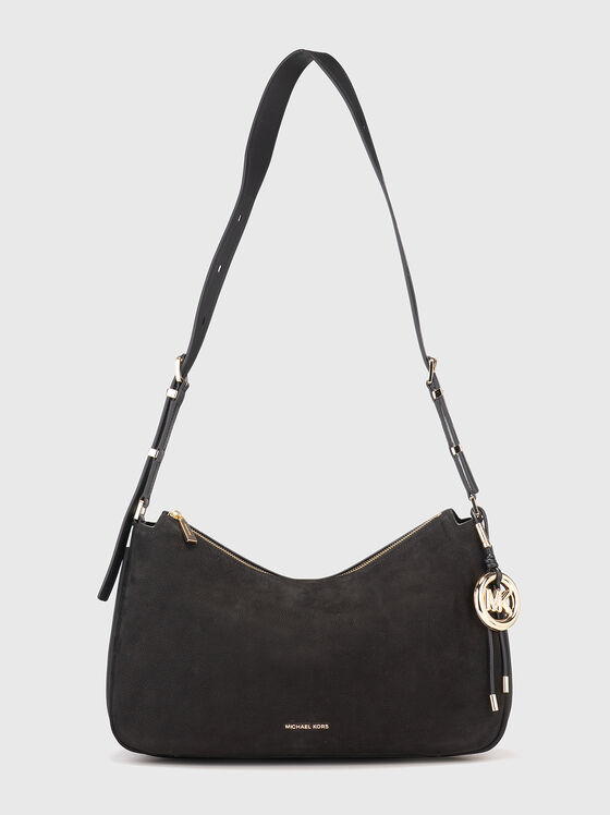 Чанта от естествена кожа с лого - 1