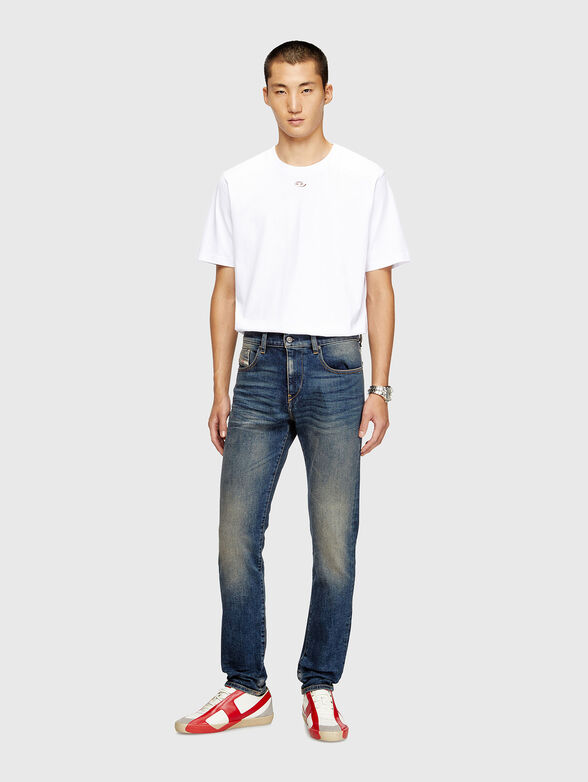 2019 D-STRUKT L.34 slim fit logo jeans - 4