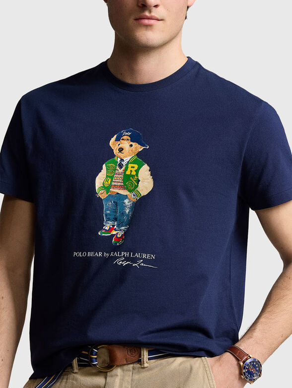 POLO BEAR cotton T-shirt with print - 4
