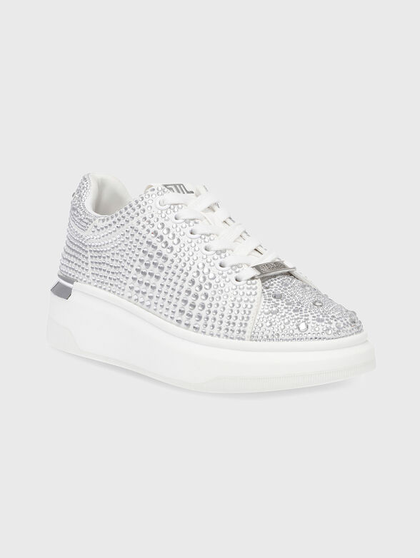 GLOBES rhinestones sneakers - 2