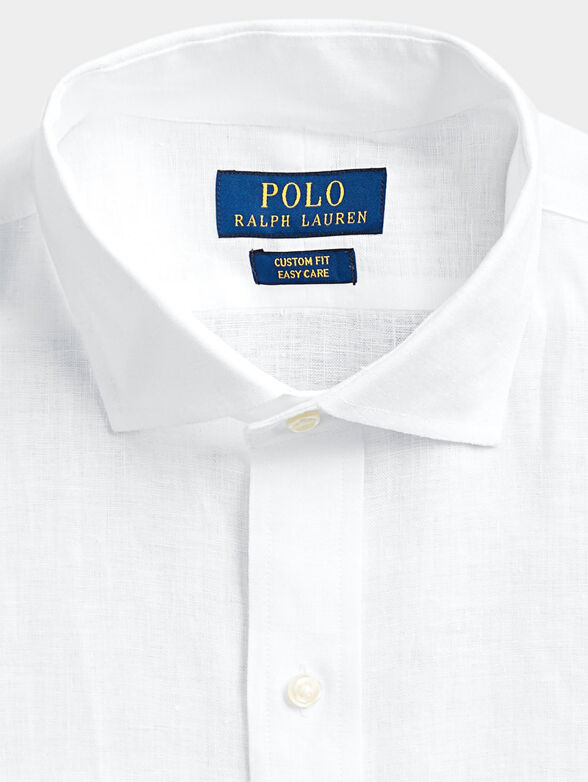 White linen shirt - 5