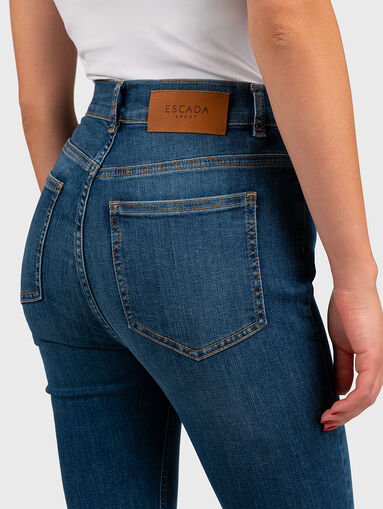 High waisted skinny jeans - 4