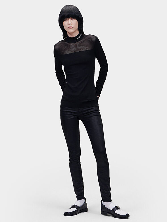 Black sweater with logo - 1