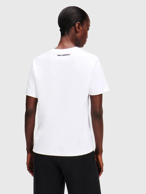 Cotton T-shirt with logo print - 3