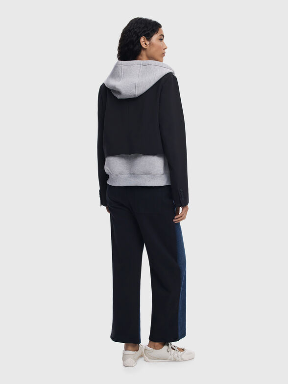 Sports pants with denim texture  - 2