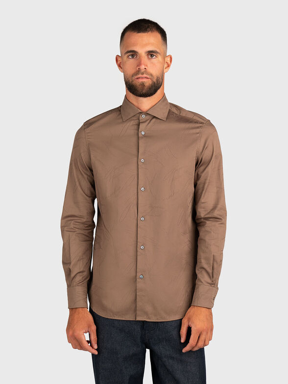 Long sleeve cotton shirt - 1