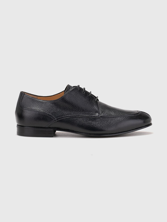 Black derbi shoes - 1