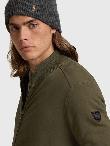 Sweatshirt with zipper - 4