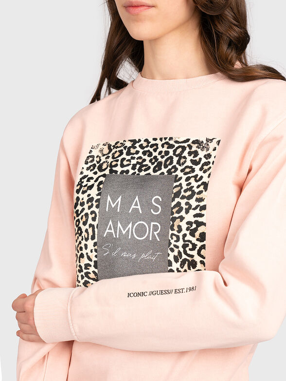 DAGMAR Sweatshirt with worn-out effect - 2