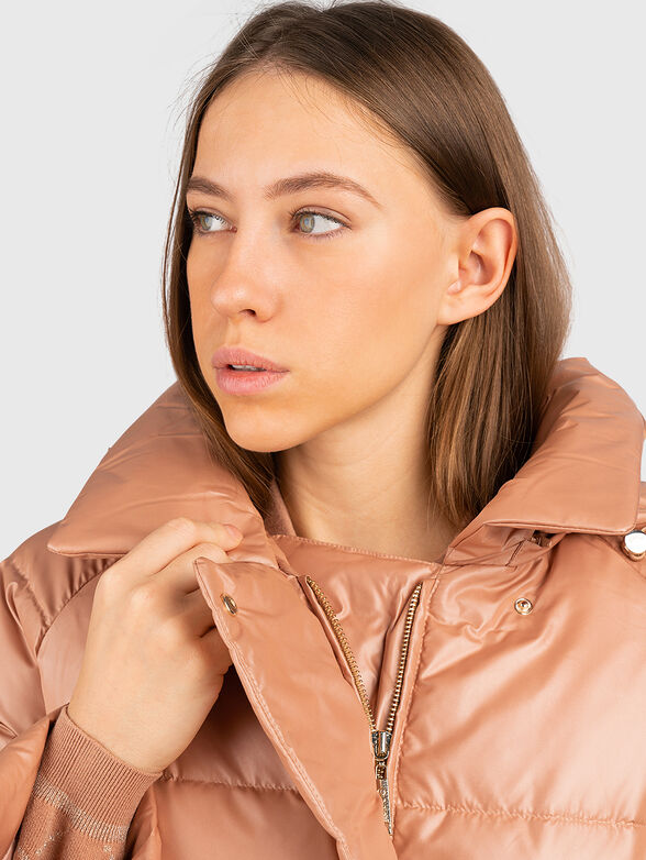 Jacket with accent sleeves - 5