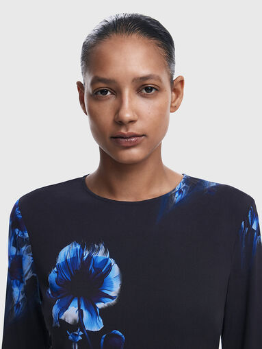 Viscose blend blouse - 4