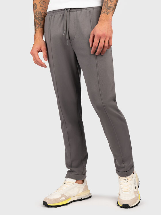 Сив спортен панталон - 1