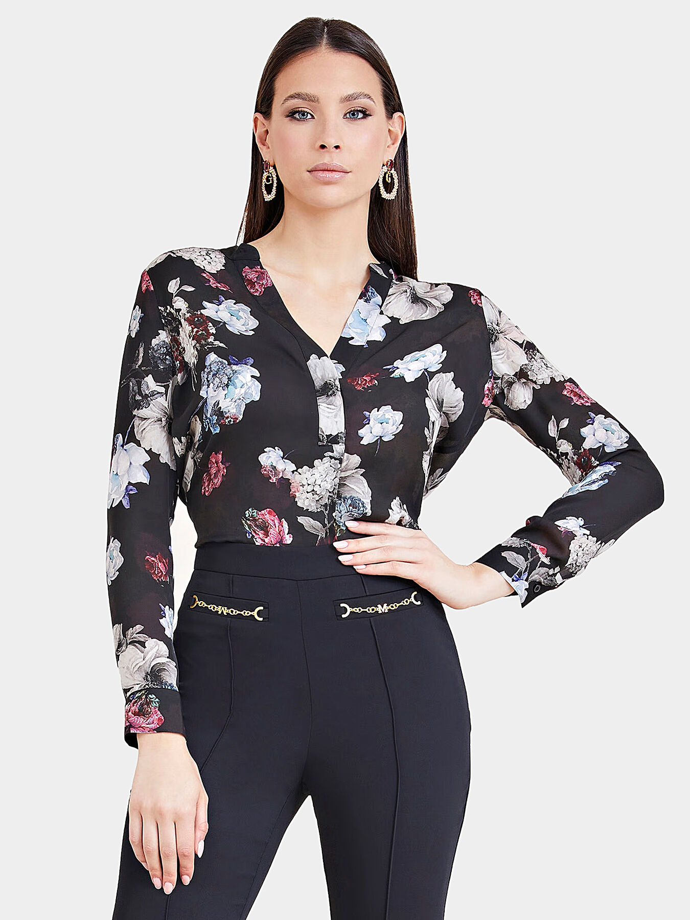 CYNTHIA silk blouse brand Marciano Globalbrandsstore en