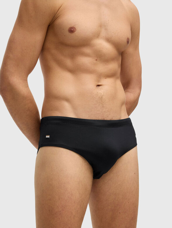 JOHN swim briefs with logo - 1