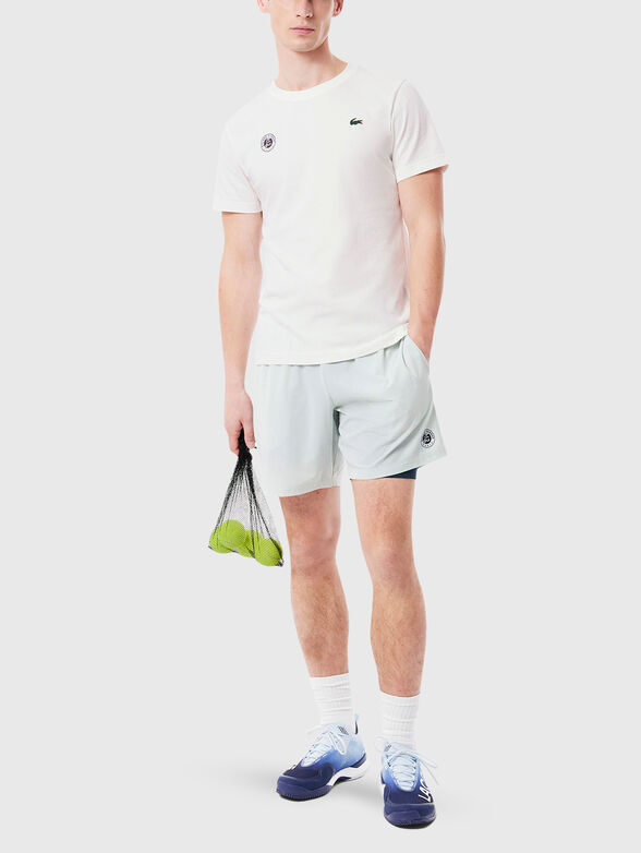 Roland-Garros Edition cotton T-shirt with oval neckline - 2