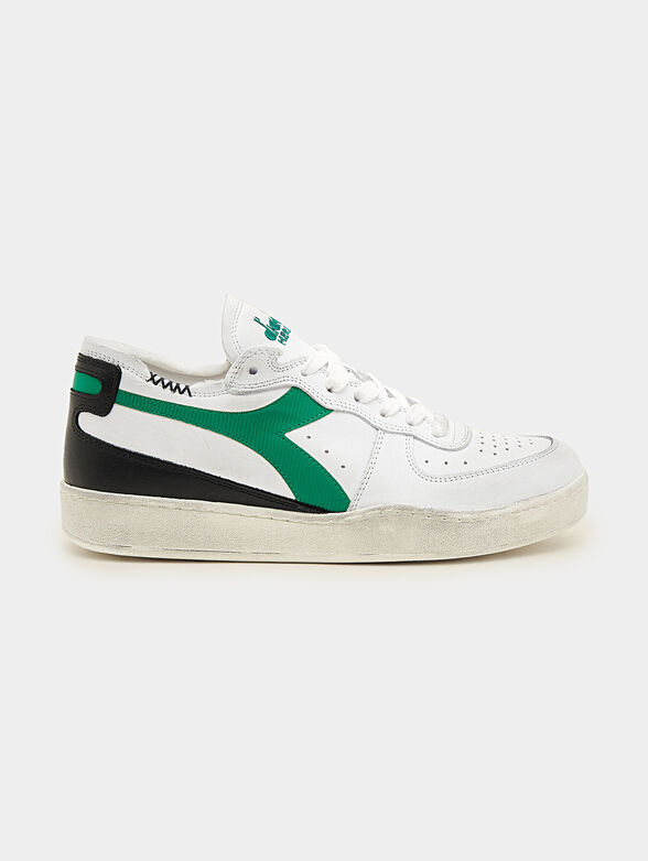 MI BASKET ROW CUT sneakers with contrasting logo - 1