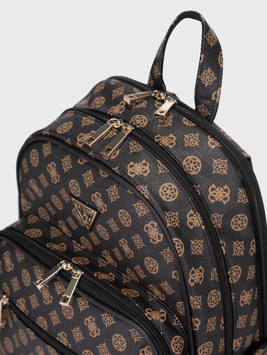 WILDER backpack with monogram print - 5