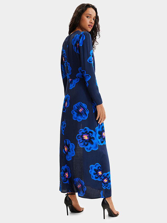 MERCEDES dress with floral motifs - 2