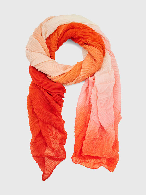 Scarf with ombre effect - 1