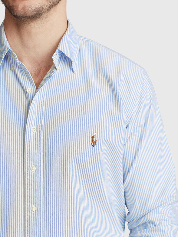 Striped Oxford shirt - 3