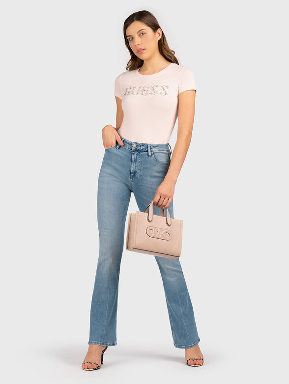 T-shirt with rhinestones  - 2