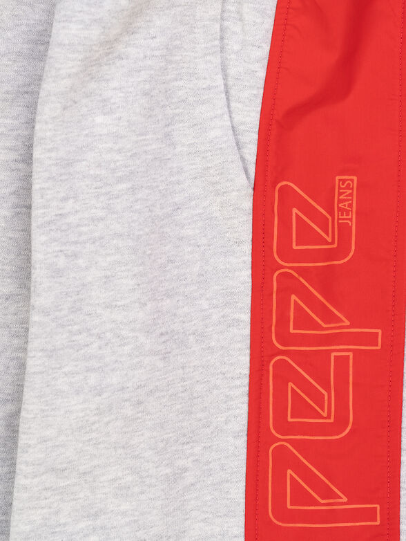 Grey sport shorts - 4