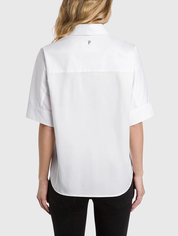 Short-sleeved cotton shirt - 3