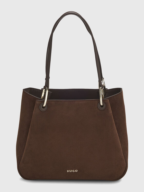 Eco leather brown bag - 1