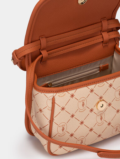 CLAVEL Bag with monogram logo print - 5