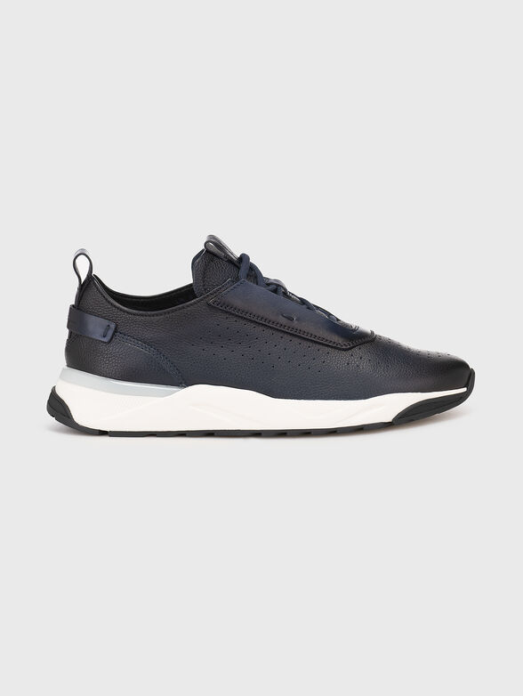 Leather sneakers - 1