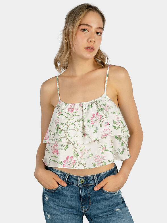MARIE top with thin straps - 1