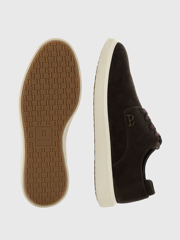 Suede Derby shoes - 4