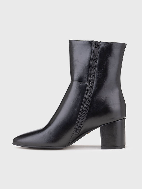 PAM MILA black heeled boots - 4