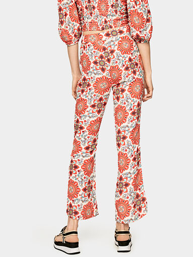DAVINA Floral print pants - 5