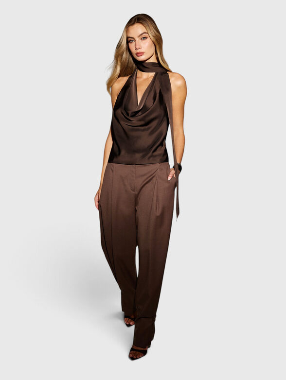 Halter foulard top - 2