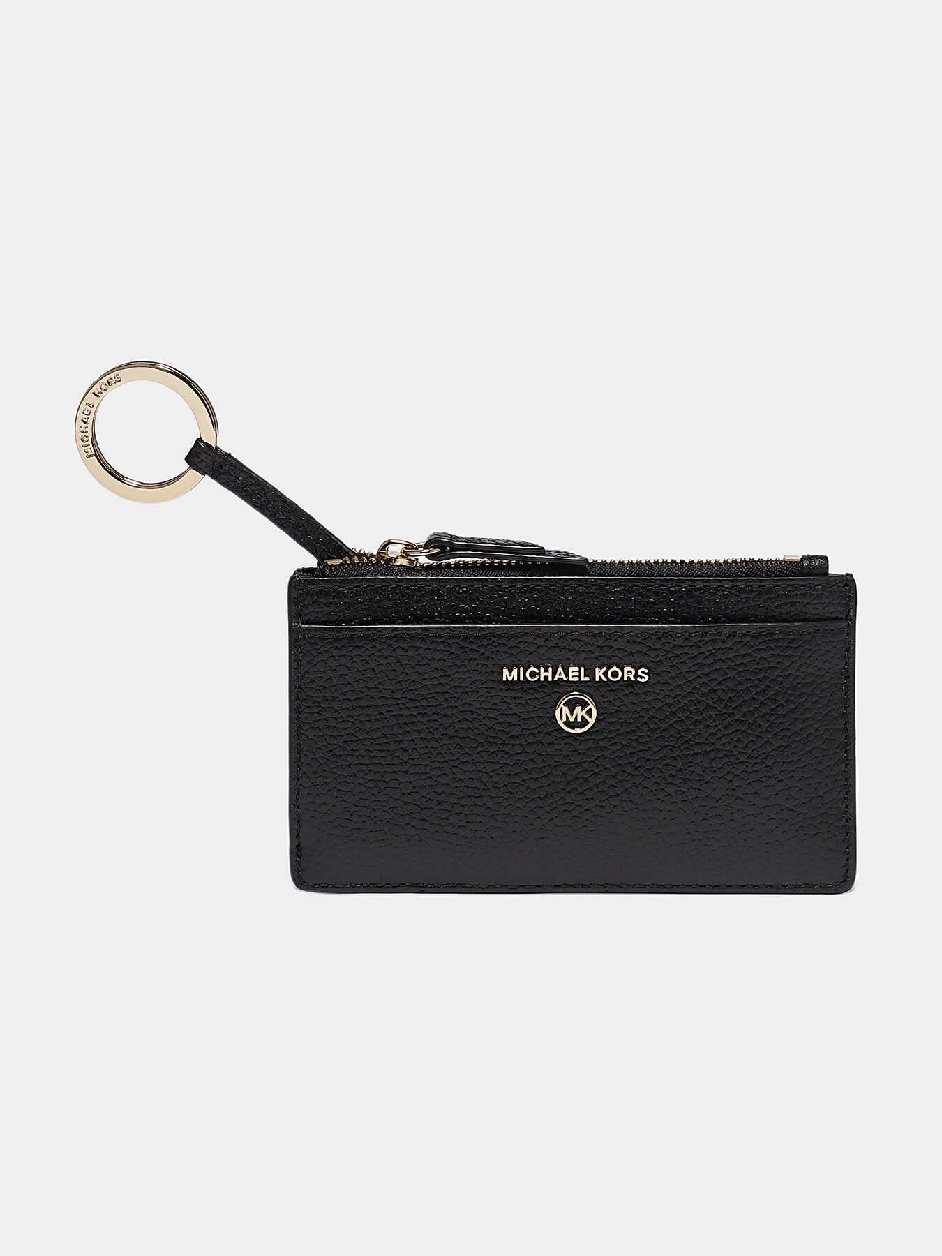 Leather card holder with keychain brand MICHAEL KORS Globalbrandsstore en